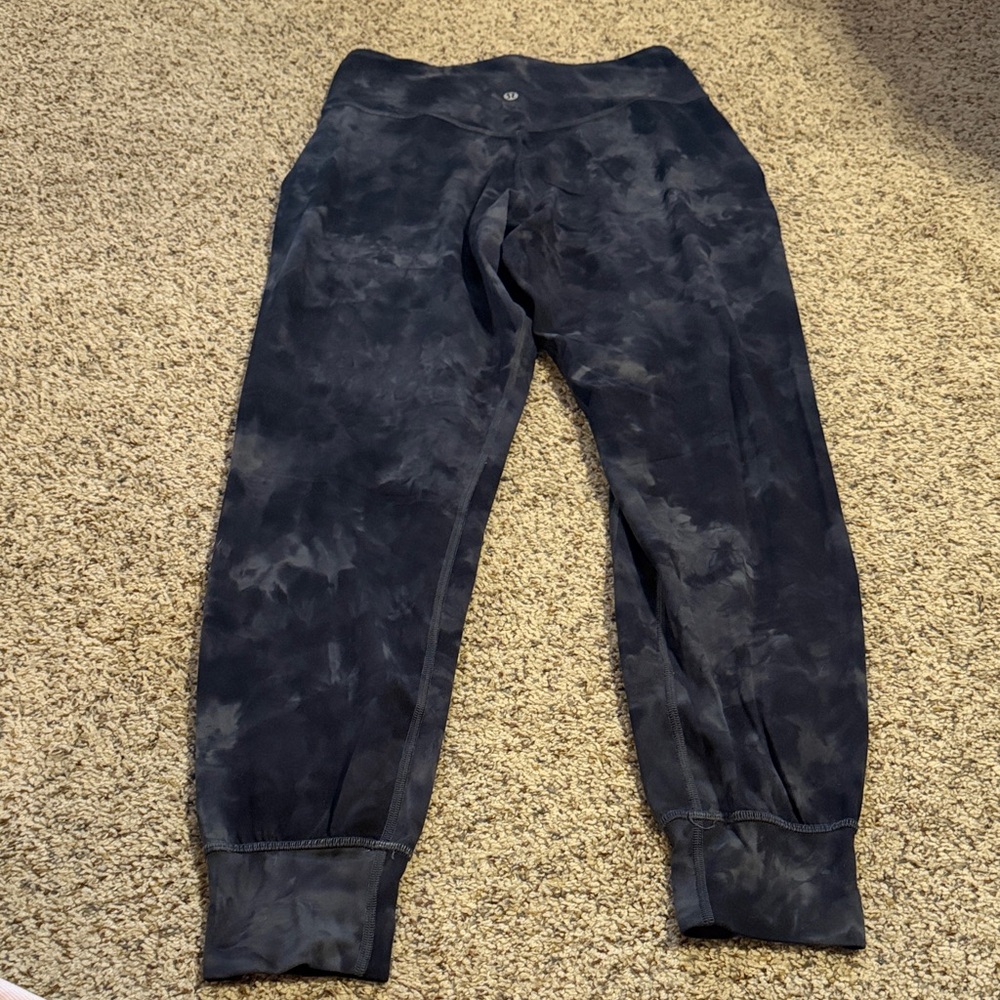 lululemon athletica Kids Black Tie-Dye Leggings